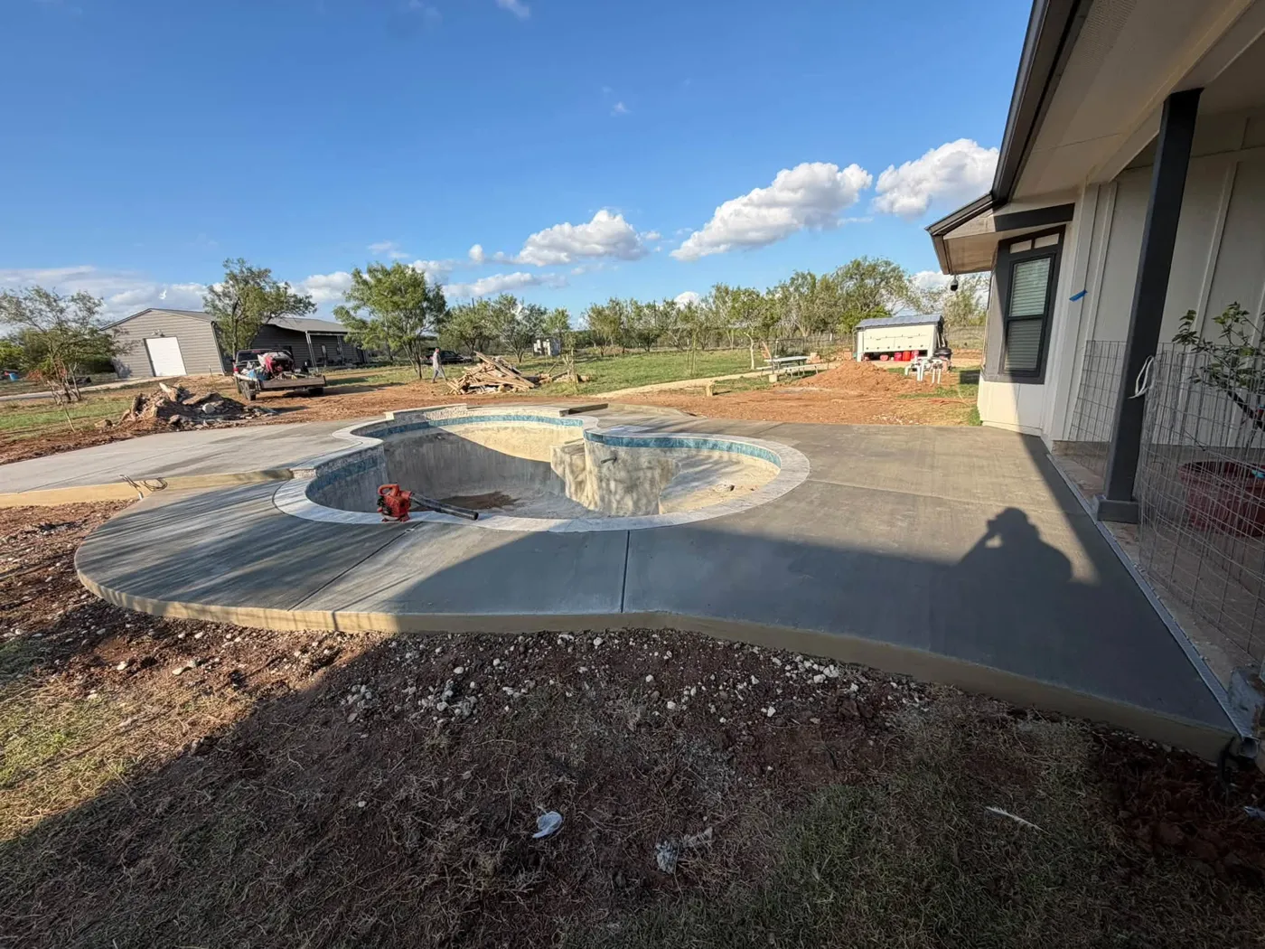 Deck to porch by JGH Concrete